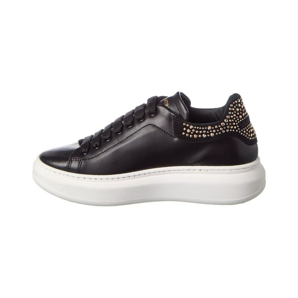 Valentino by Mario Valentino Fresia Sparkling Leather Sneaker - Picture 2 of 5